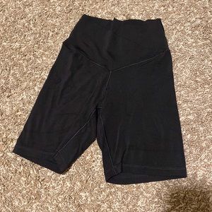 Aerie black biker shorts